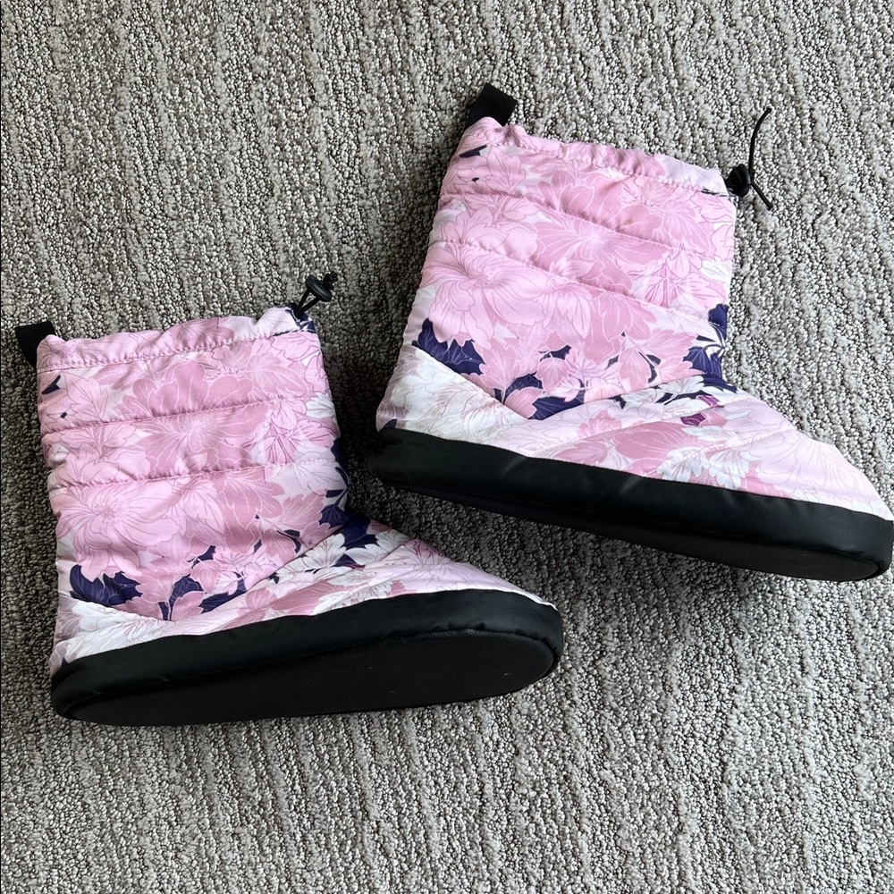 Bloch Floral Pink Pointe Warm-Up Booties